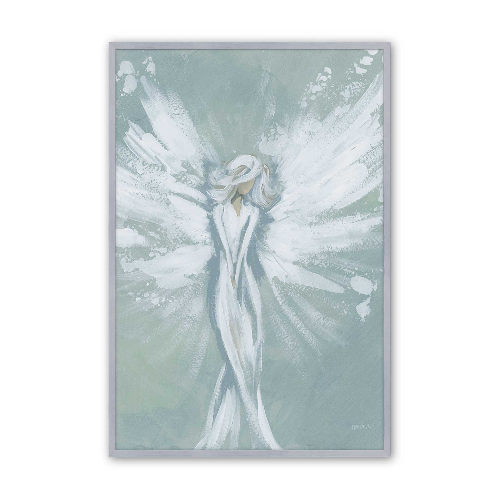 [Color:Polished Chrome], Picture of art in a Polished Chrome frame