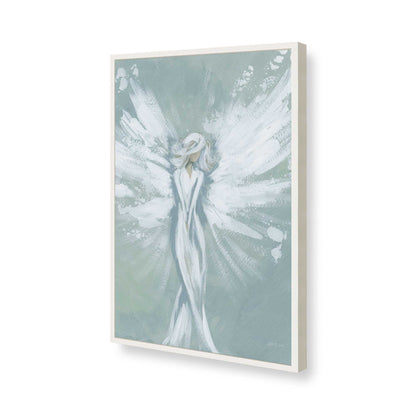 [Color:Opaque White], Picture of art in a Opaque White frame of the corner