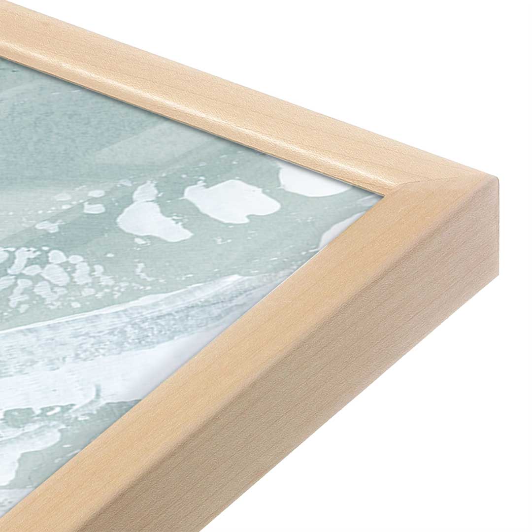 [Color:Raw Maple], Picture of art in a Raw Maple frame at an angle