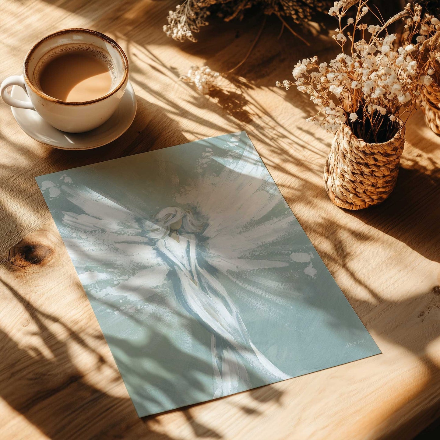 [Color:Rolled Print], Picture of close up of art
