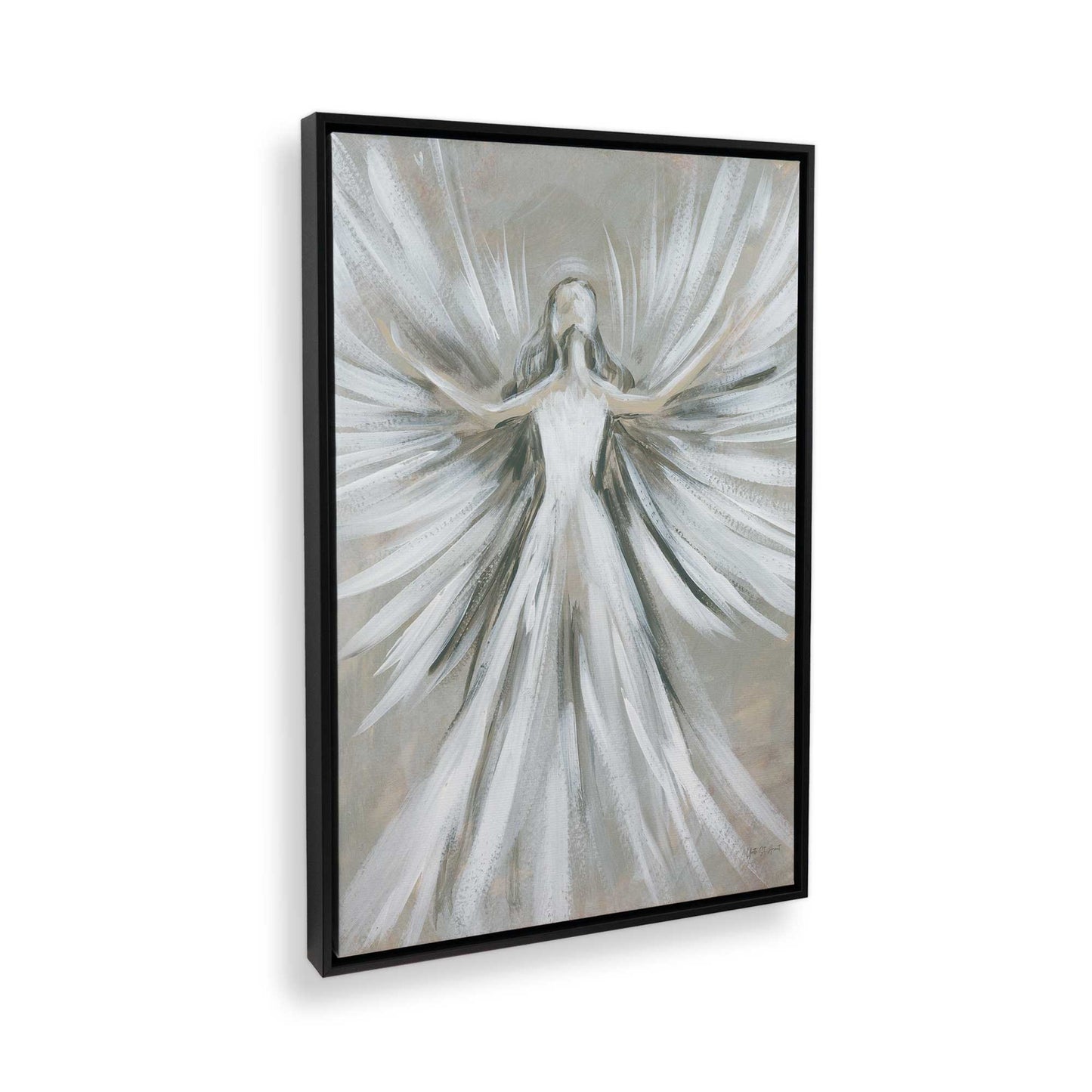 [Color:Satin Black], Picture of the corner of the art