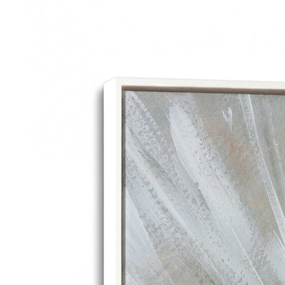 [Color:Opaque White], Picture of art in a White frame at an angle