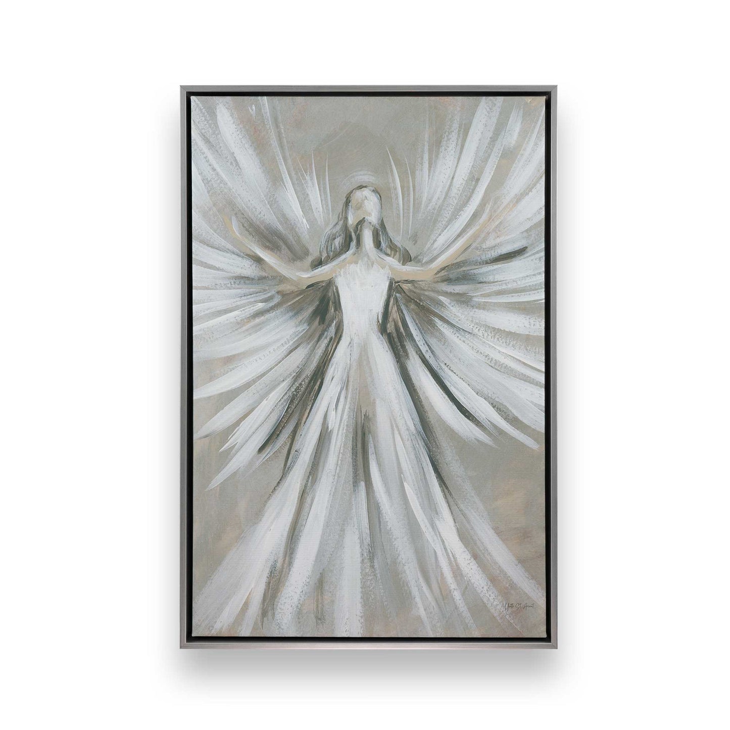 [Color:Polished Chrome], Picture of art in a Polished Chrome frame