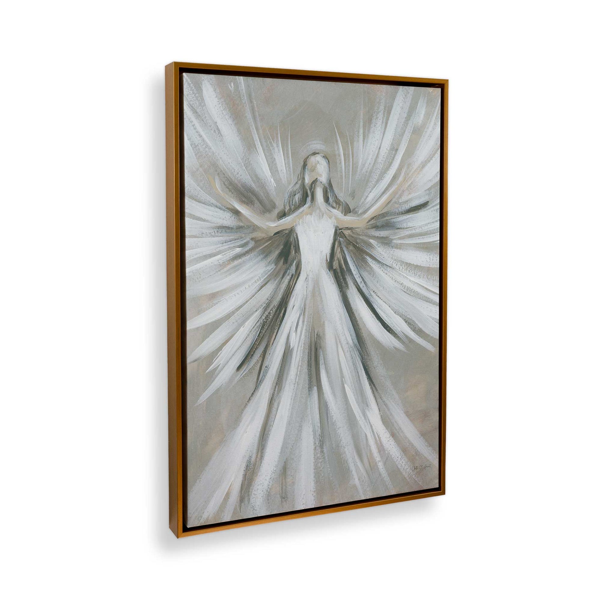 [Color:Polished Gold], Picture of the corner of the art