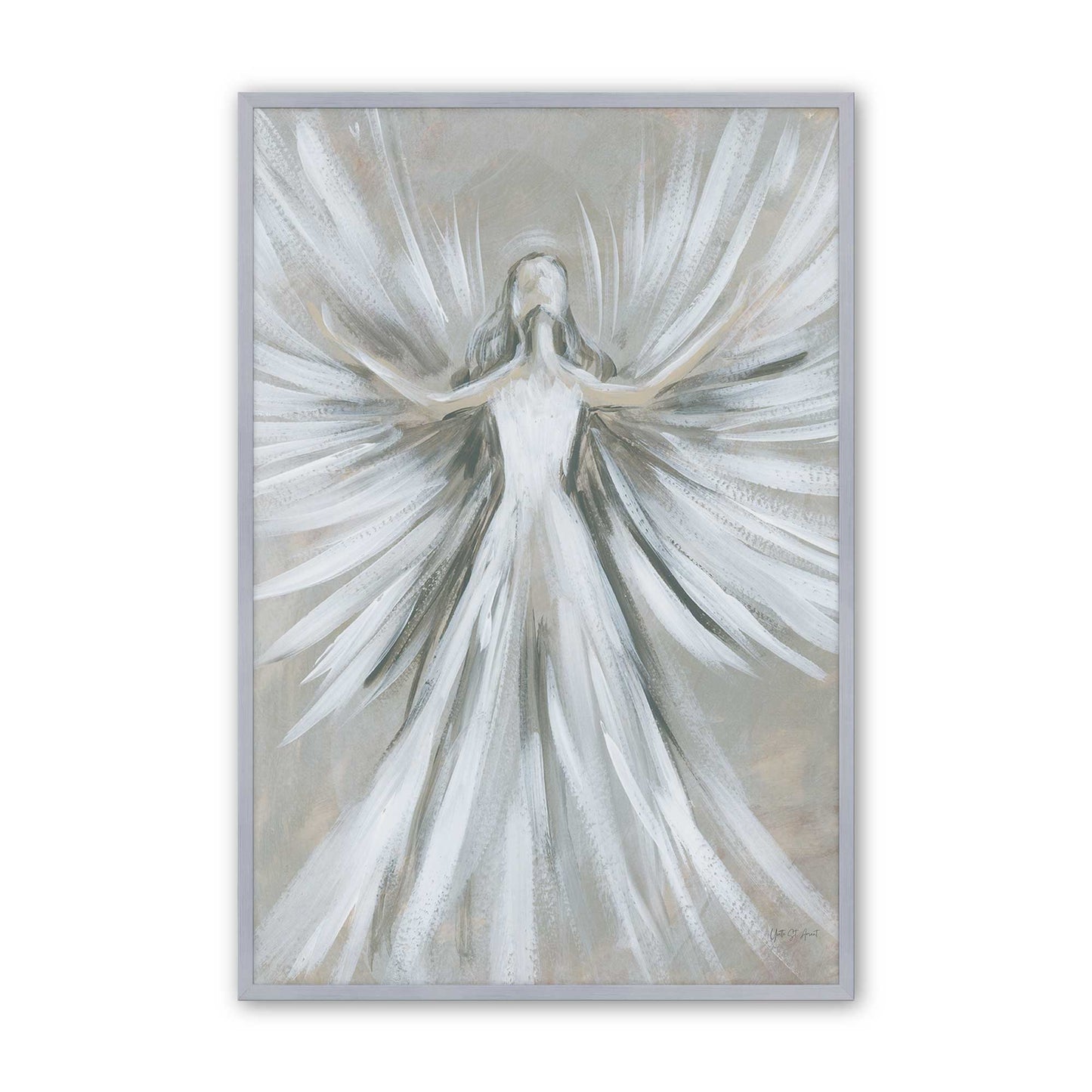 [Color:Polished Chrome], Picture of art in a Polished Chrome frame