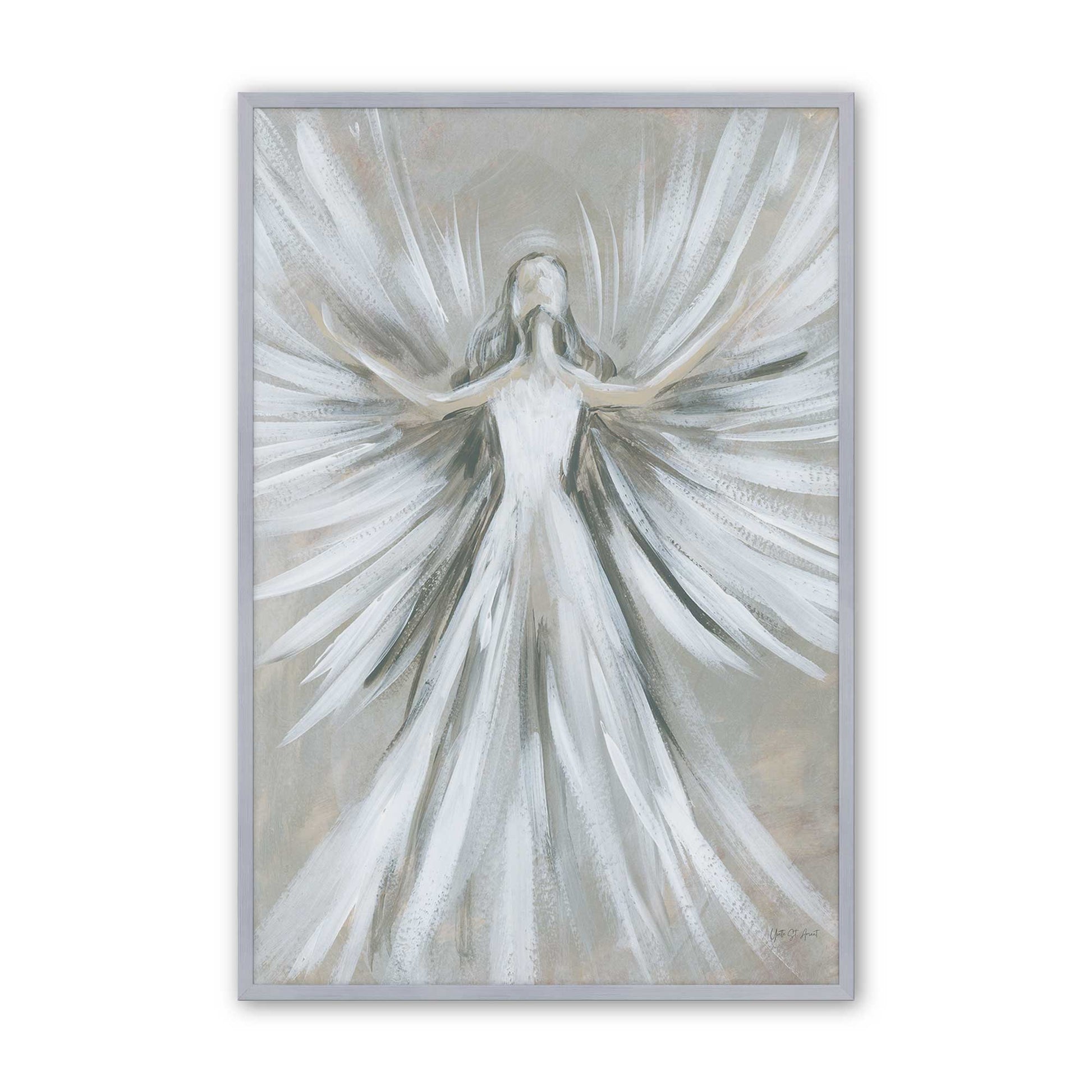 [Color:Polished Chrome], Picture of art in a Polished Chrome frame