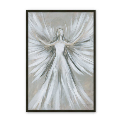 [Color:Satin Black], Picture of art in a Satin Black frame