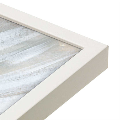 [Color:Opaque White], Picture of art in a Opaque White frame at an angle