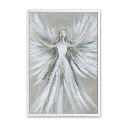 [Color:Opaque White], Picture of art in a Opaque White frame