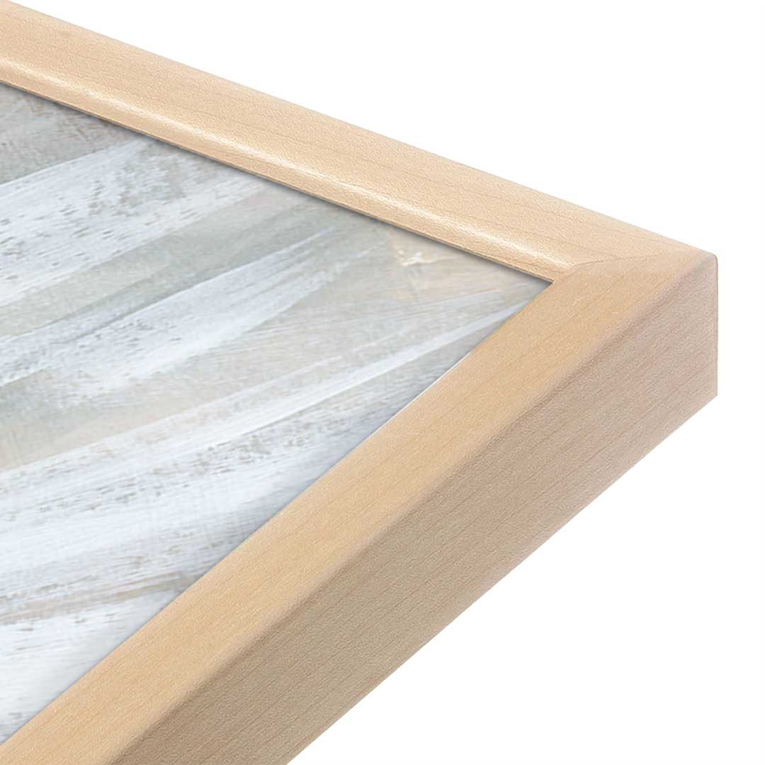 [Color:Raw Maple], Picture of art in a Raw Maple frame at an angle