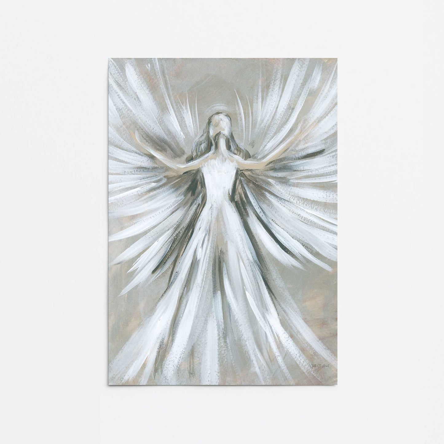 [Color:Rolled Print], Picture of close up of art
