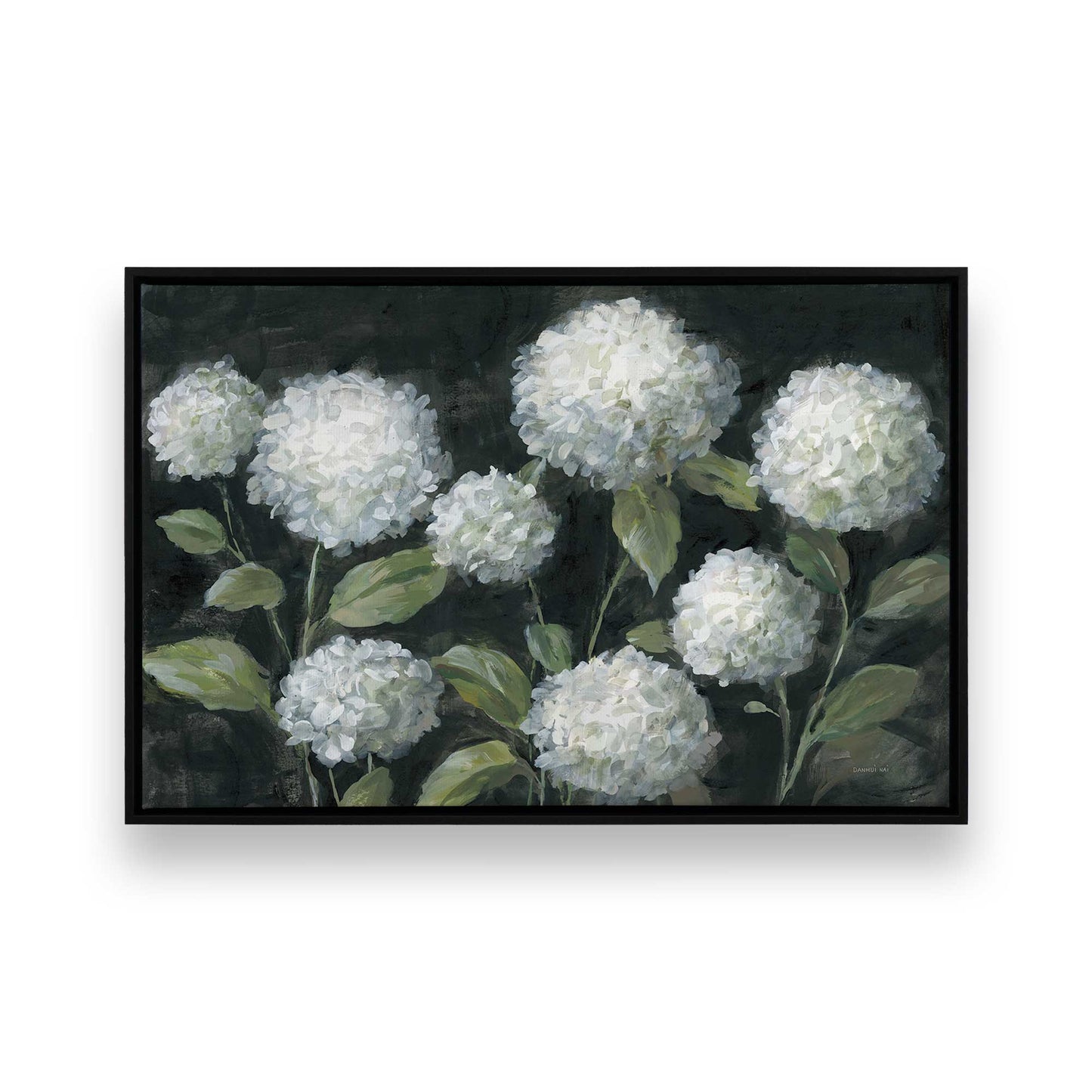 [Color:Satin Black], Picture of art in a Satin Black frame