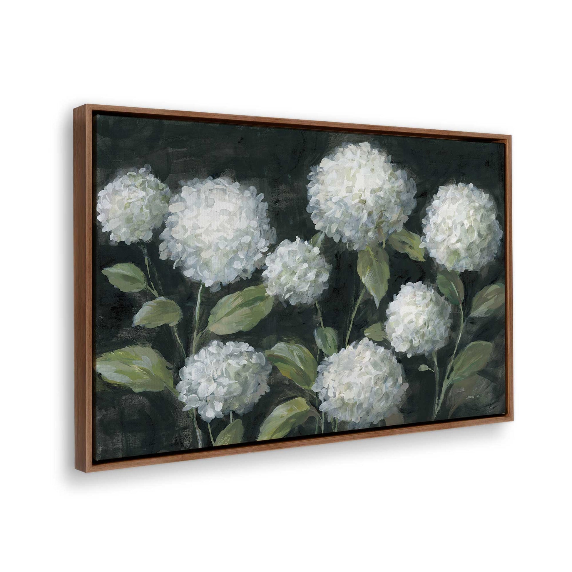 [Color:Walnut], Picture of the corner of the art