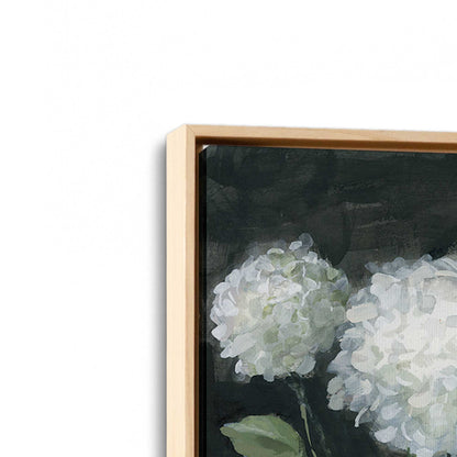 [Color:American Maple], Picture of art in a American Maple frame at an angle