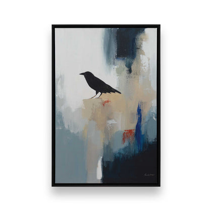 [Color:Satin Black], Picture of art in a Satin Black frame