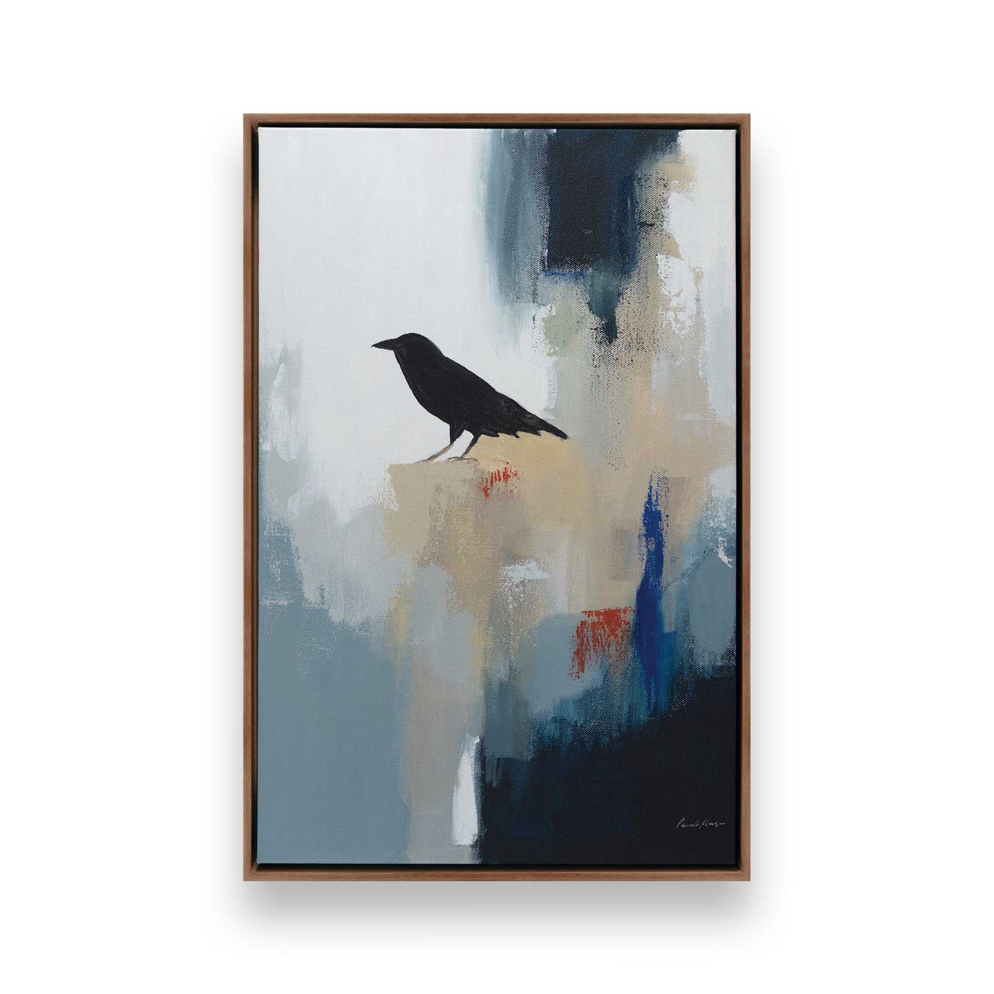 [Color:Walnut], Picture of art in a Walnut frame