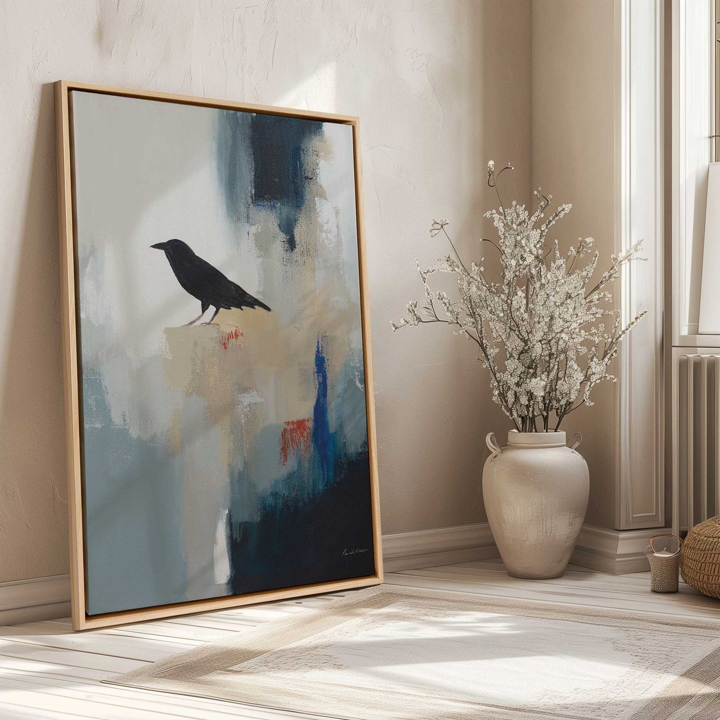 Picture of art in a room