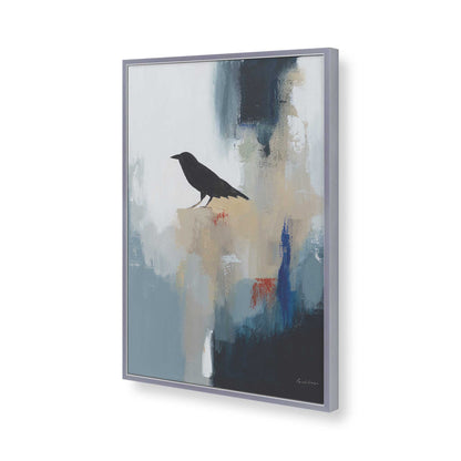 [Color:Polished Chrome], Picture of art in a Polished Chrome frame of the corner