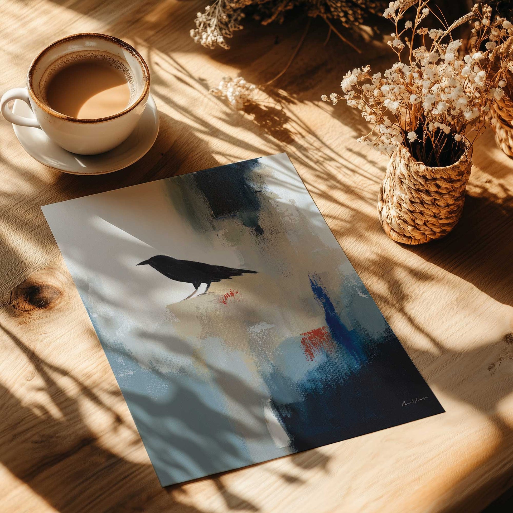 [Color:Rolled Print], Picture of close up of art