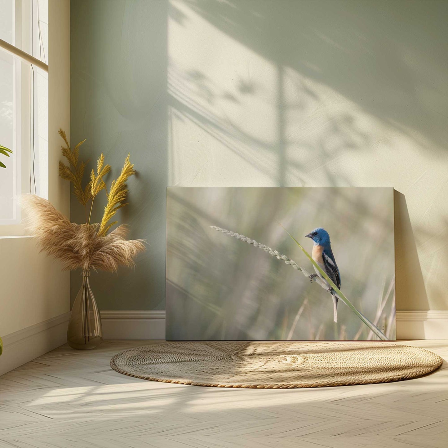 Picture of art in a room