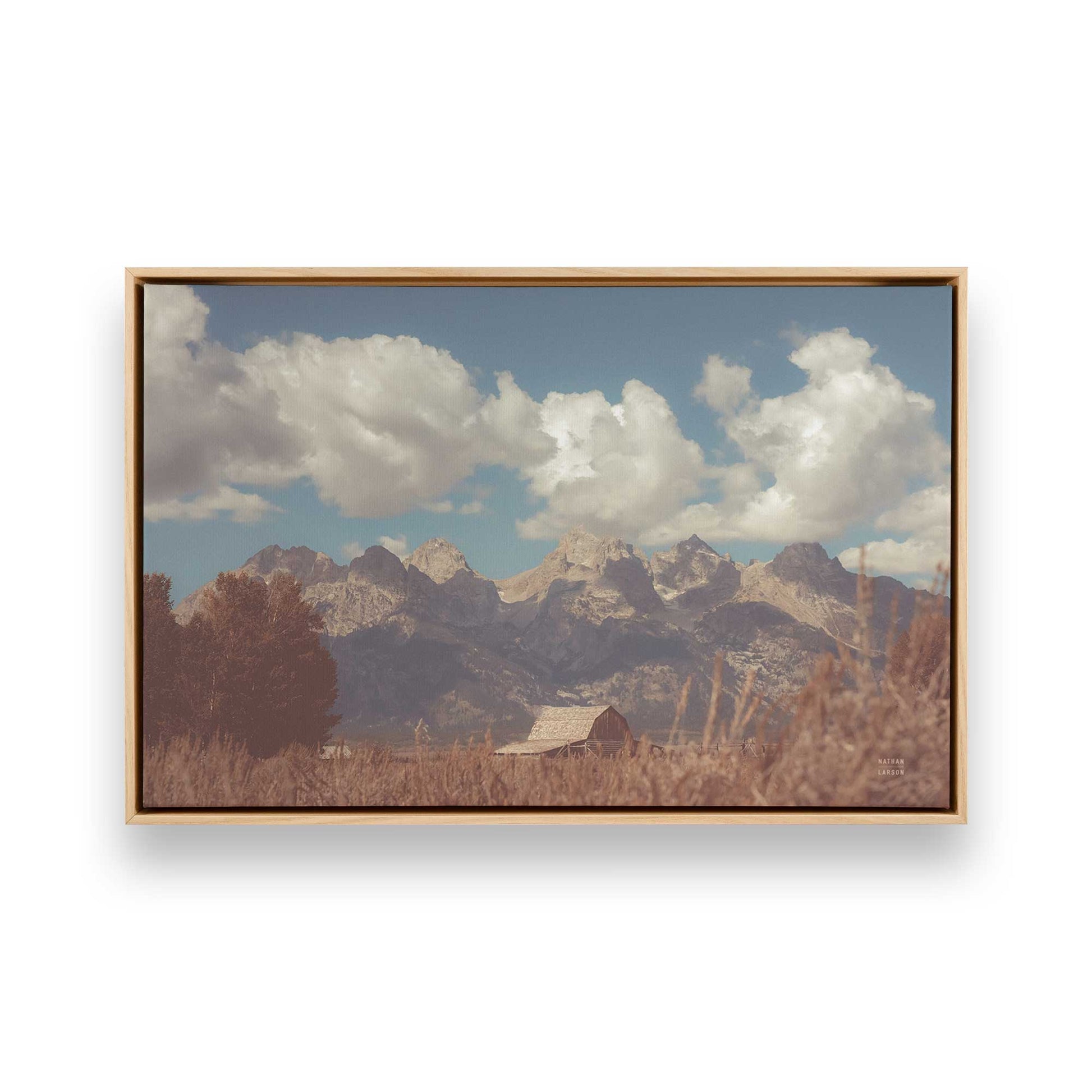 [Color:American Maple], Picture of art in a American Maple frame