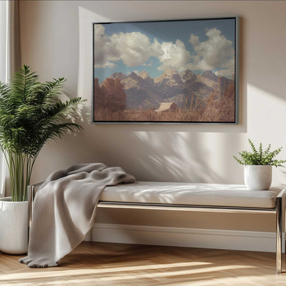 Picture of art in a room