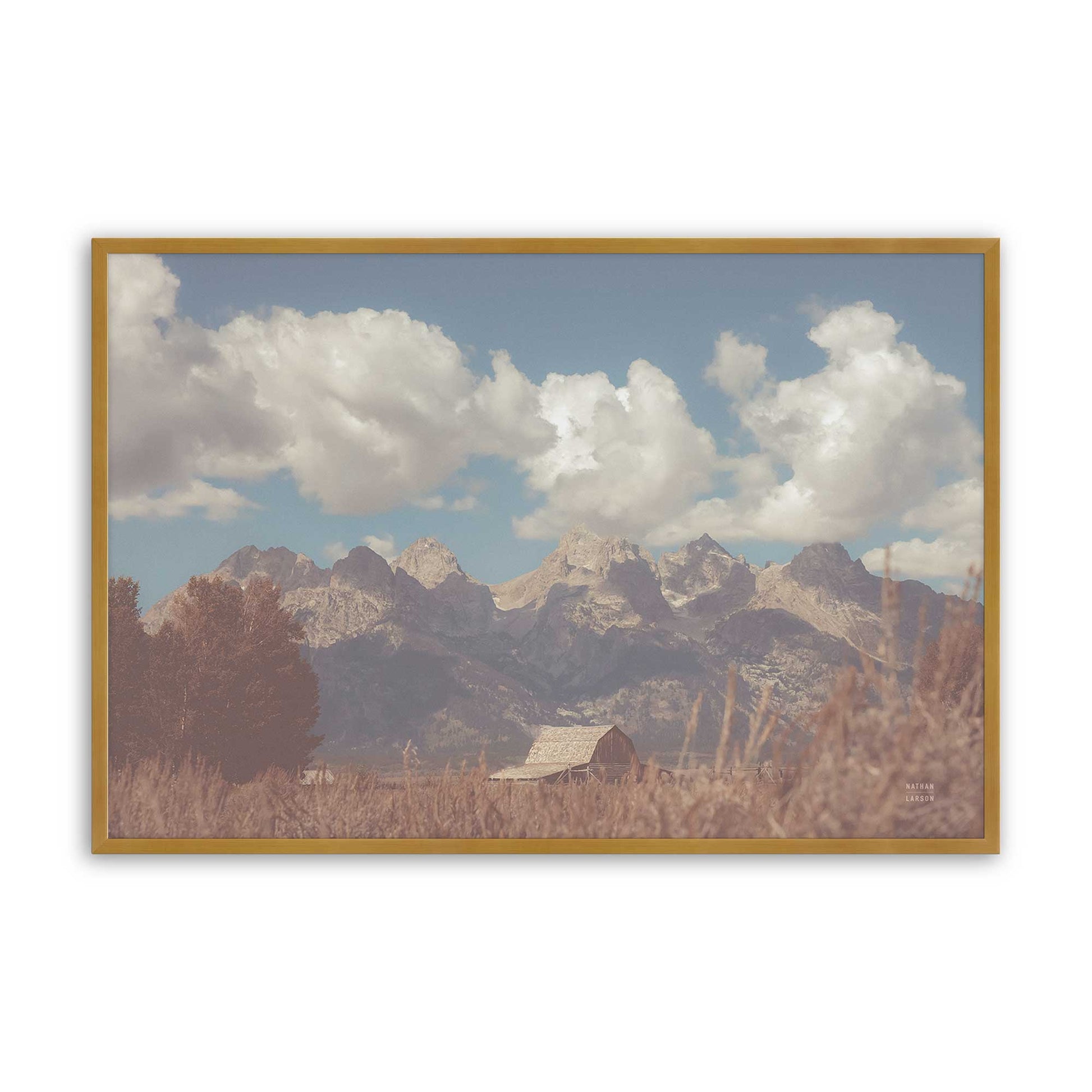 [Color:Polished Gold], Picture of art in a Polished Gold frame