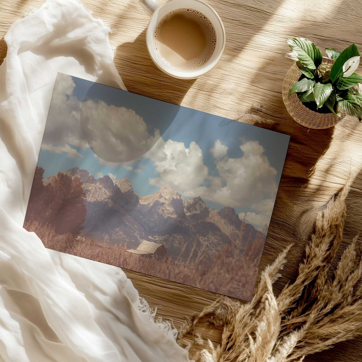[Color:Rolled Print], Picture of close up of art