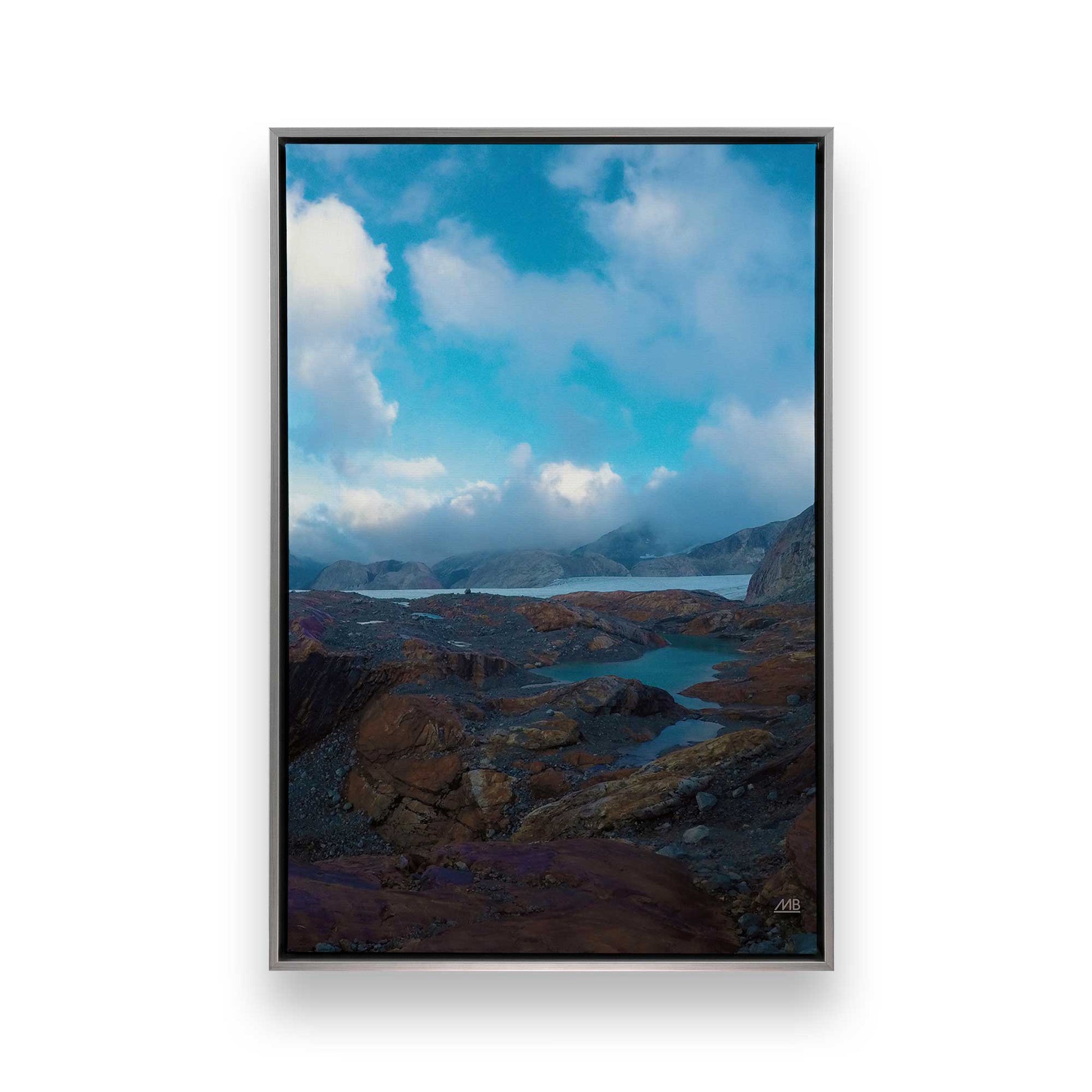[Color:Polished Chrome], Picture of art in a Polished Chrome frame