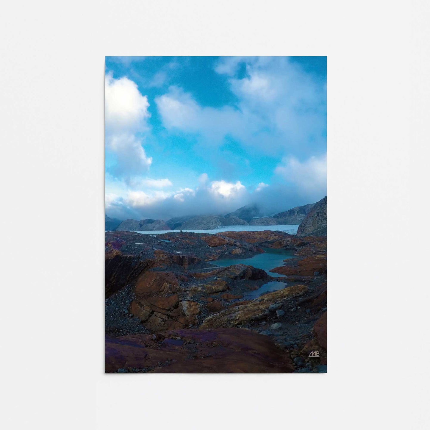 [Color:Rolled Print], Picture of close up of art