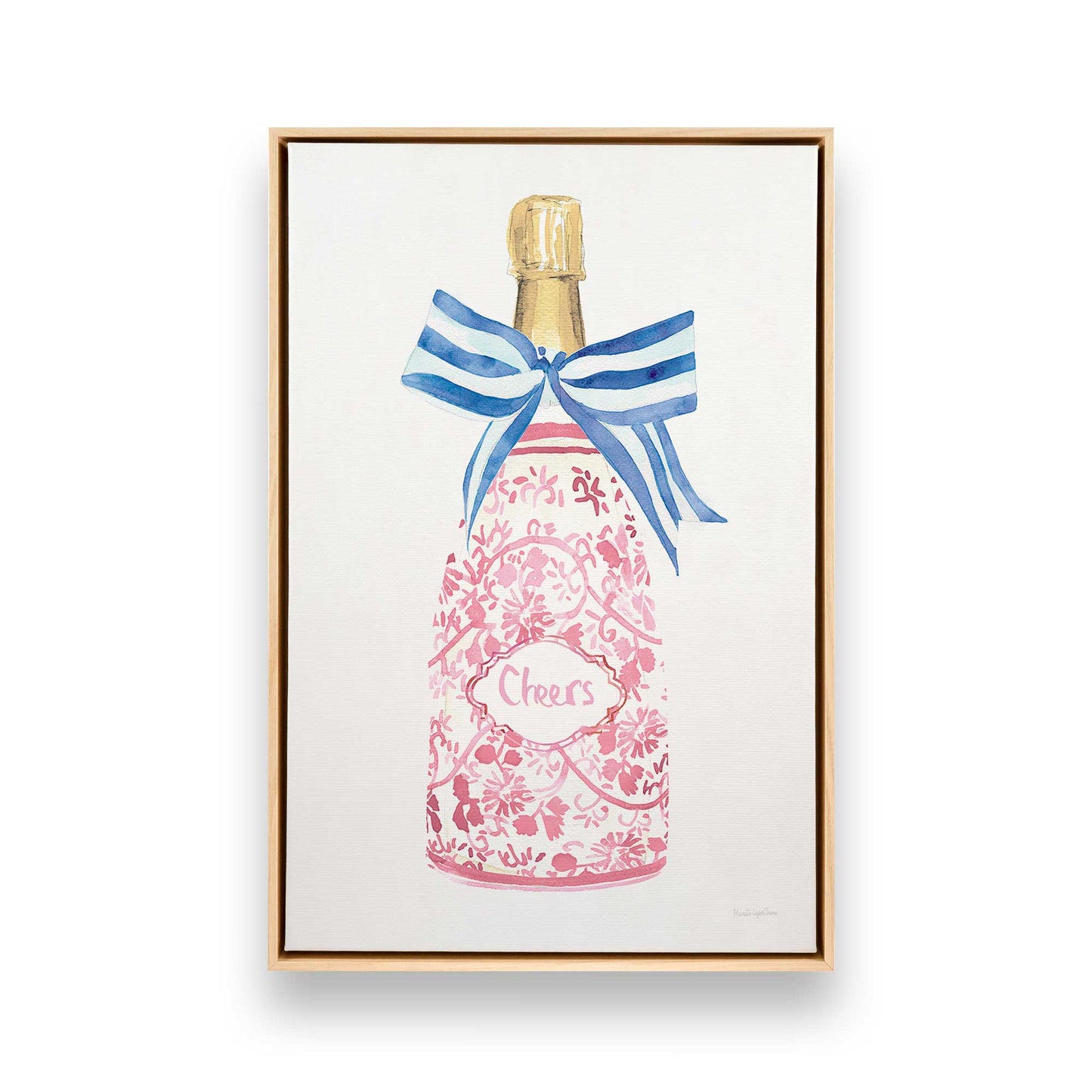 [Color:American Maple], Picture of art in a American Maple frame