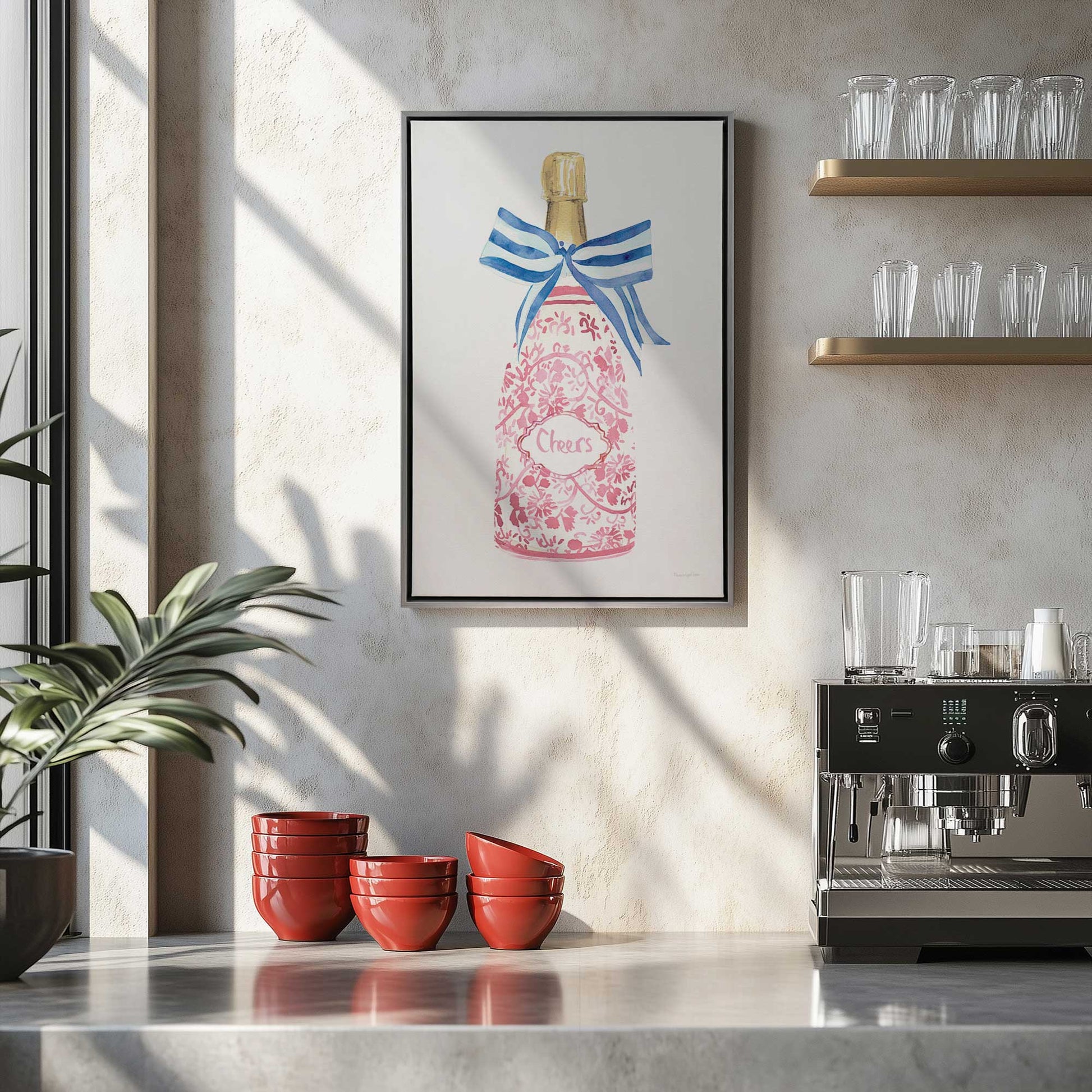 Picture of art in a room