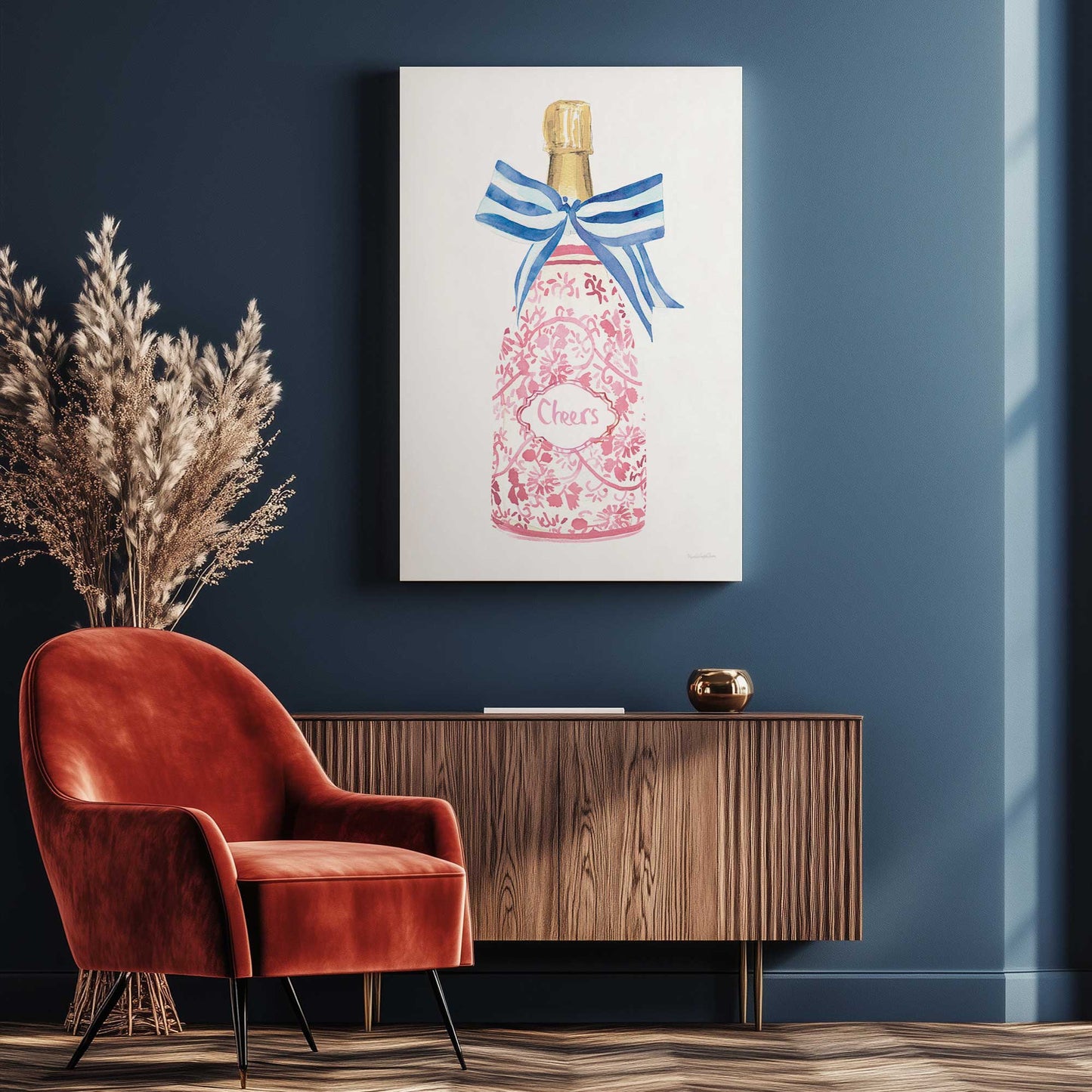 Picture of art in a room