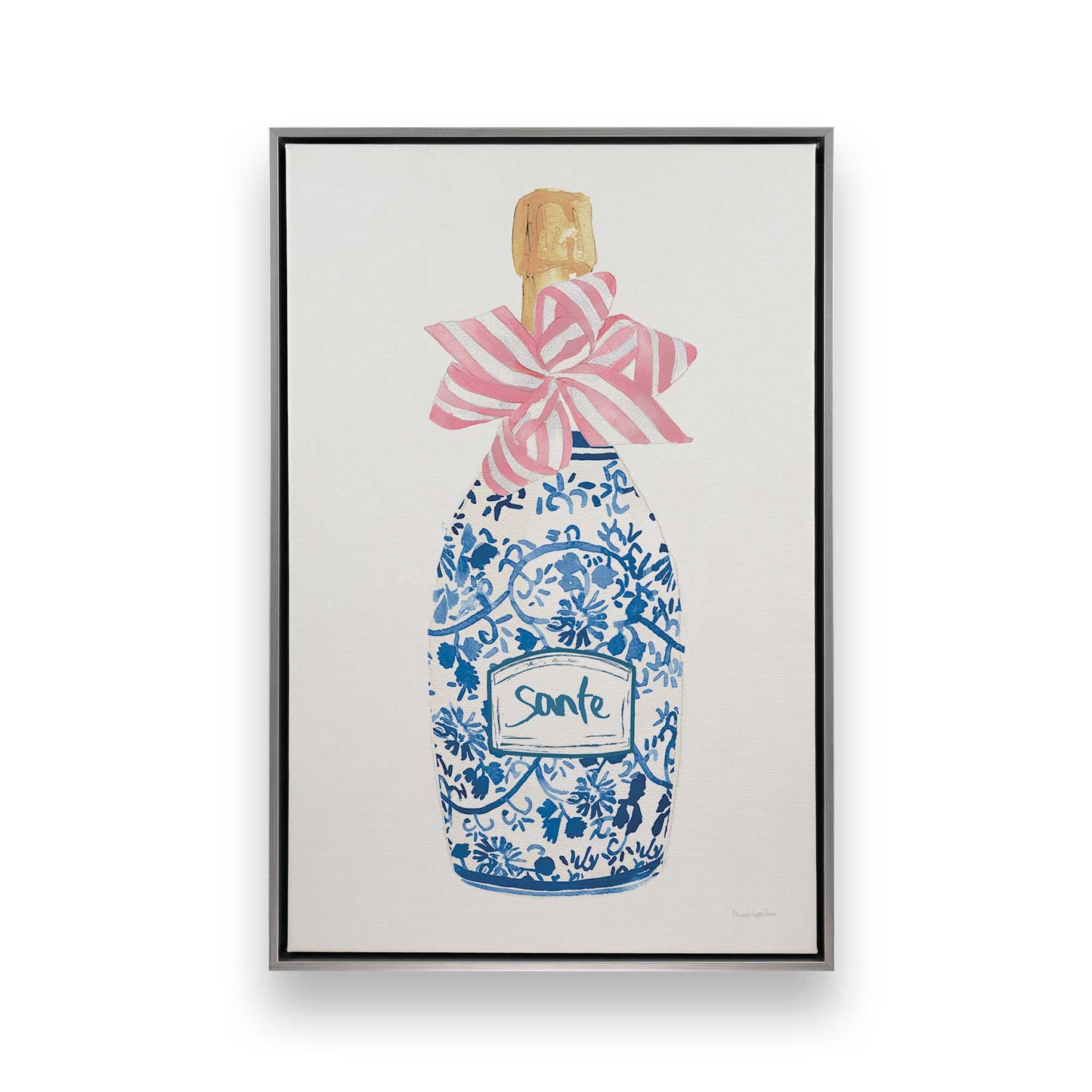 [Color:Polished Chrome], Picture of art in a Polished Chrome frame