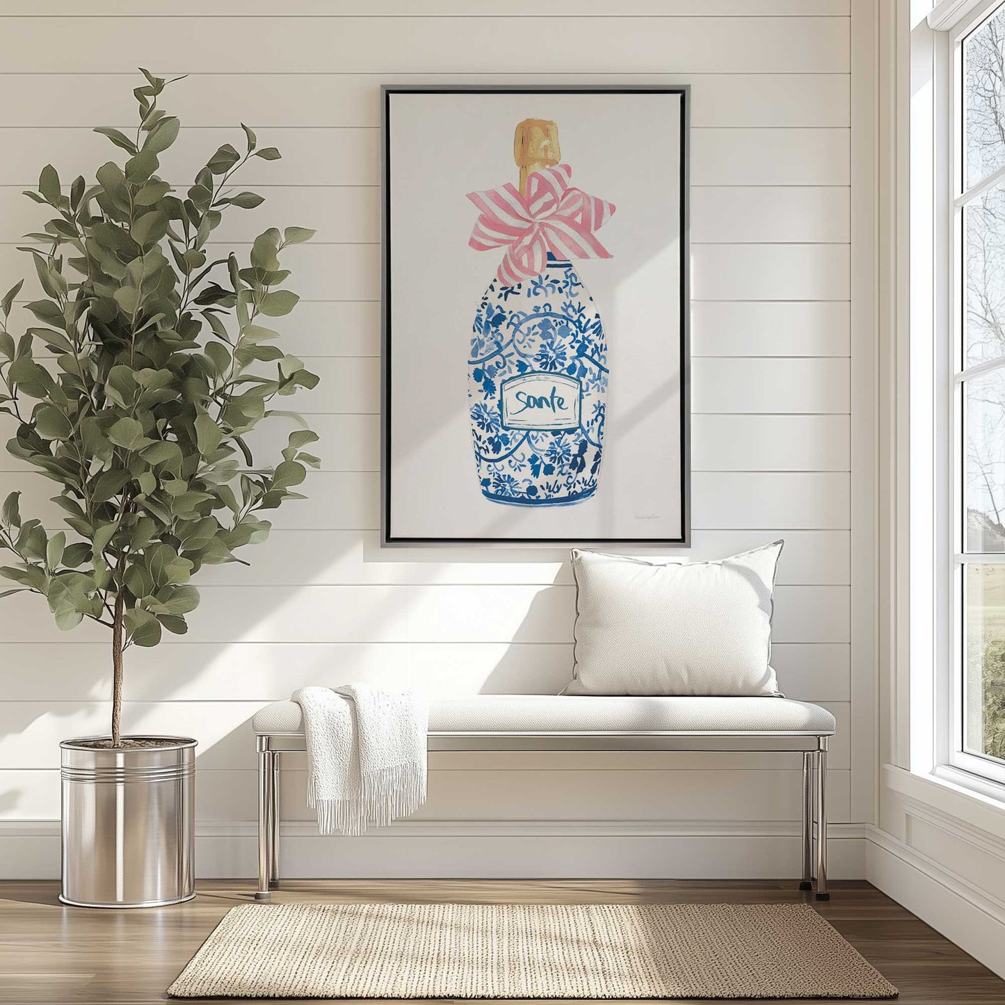 Picture of art in a room