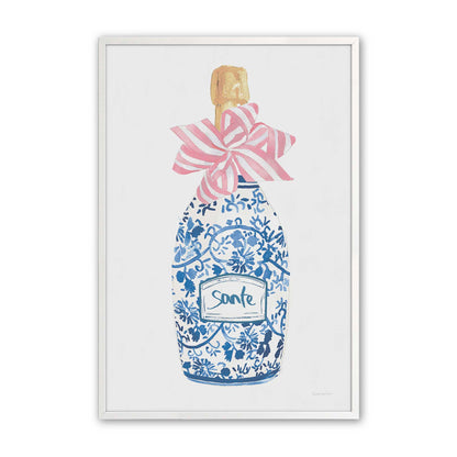 [Color:Opaque White], Picture of art in a Opaque White frame