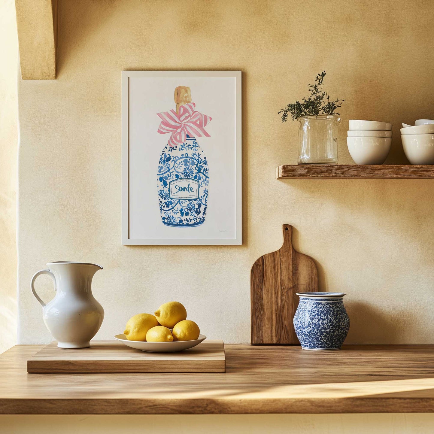 [SPECIAL],[LIFESTYLE], Picture of art hanging in a room