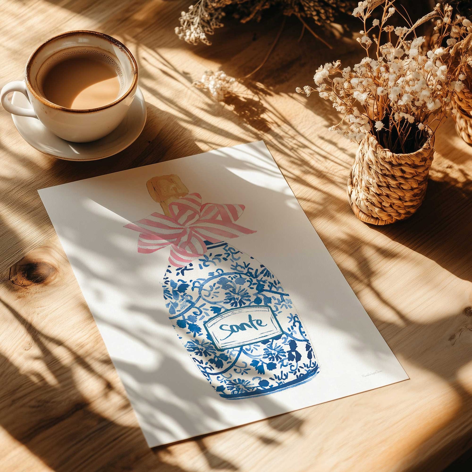 [Color:Rolled Print], Picture of close up of art