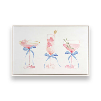 [Color:Opaque White], Picture of art in a White frame