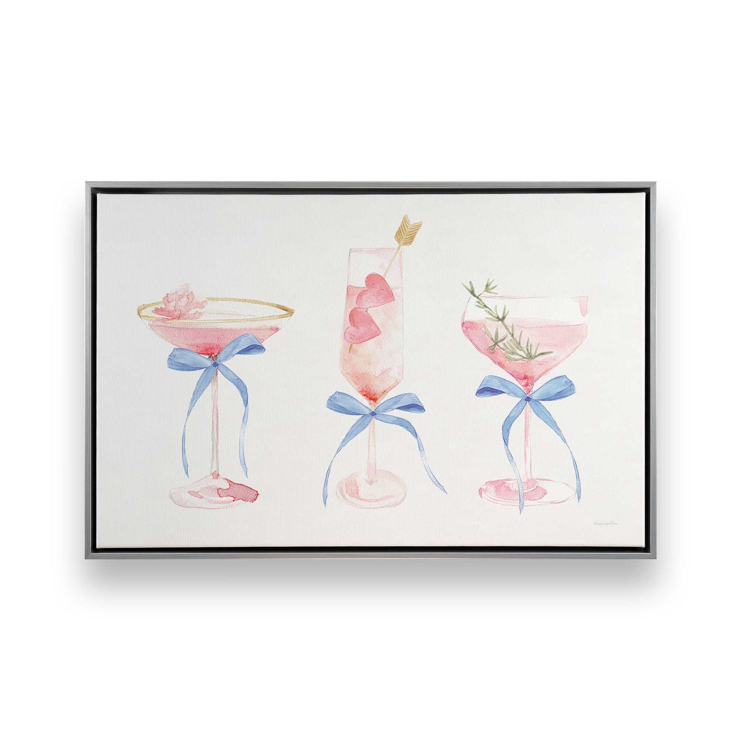 [Color:Polished Chrome], Picture of art in a Polished Chrome frame