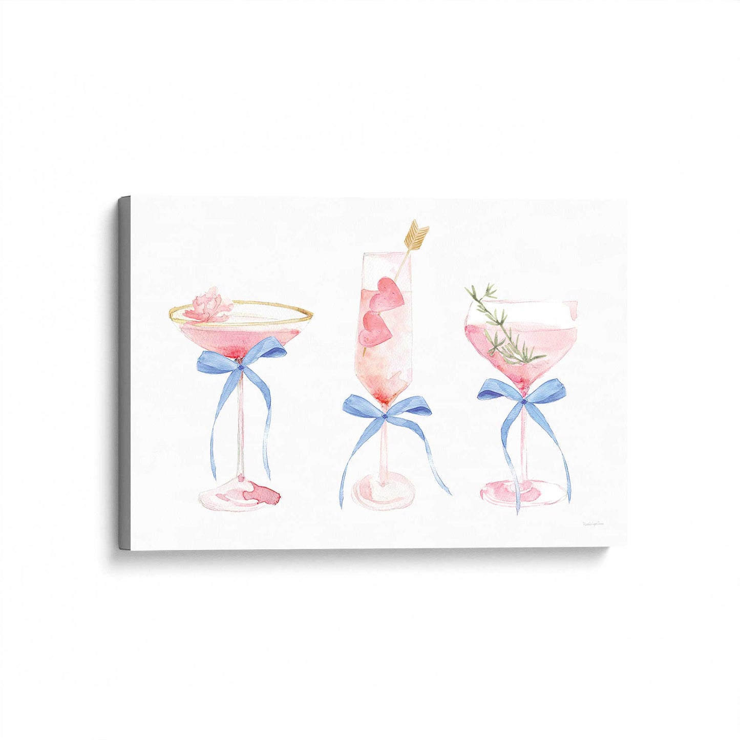 [Color:Stretched Canvas], Picture of art at an angle