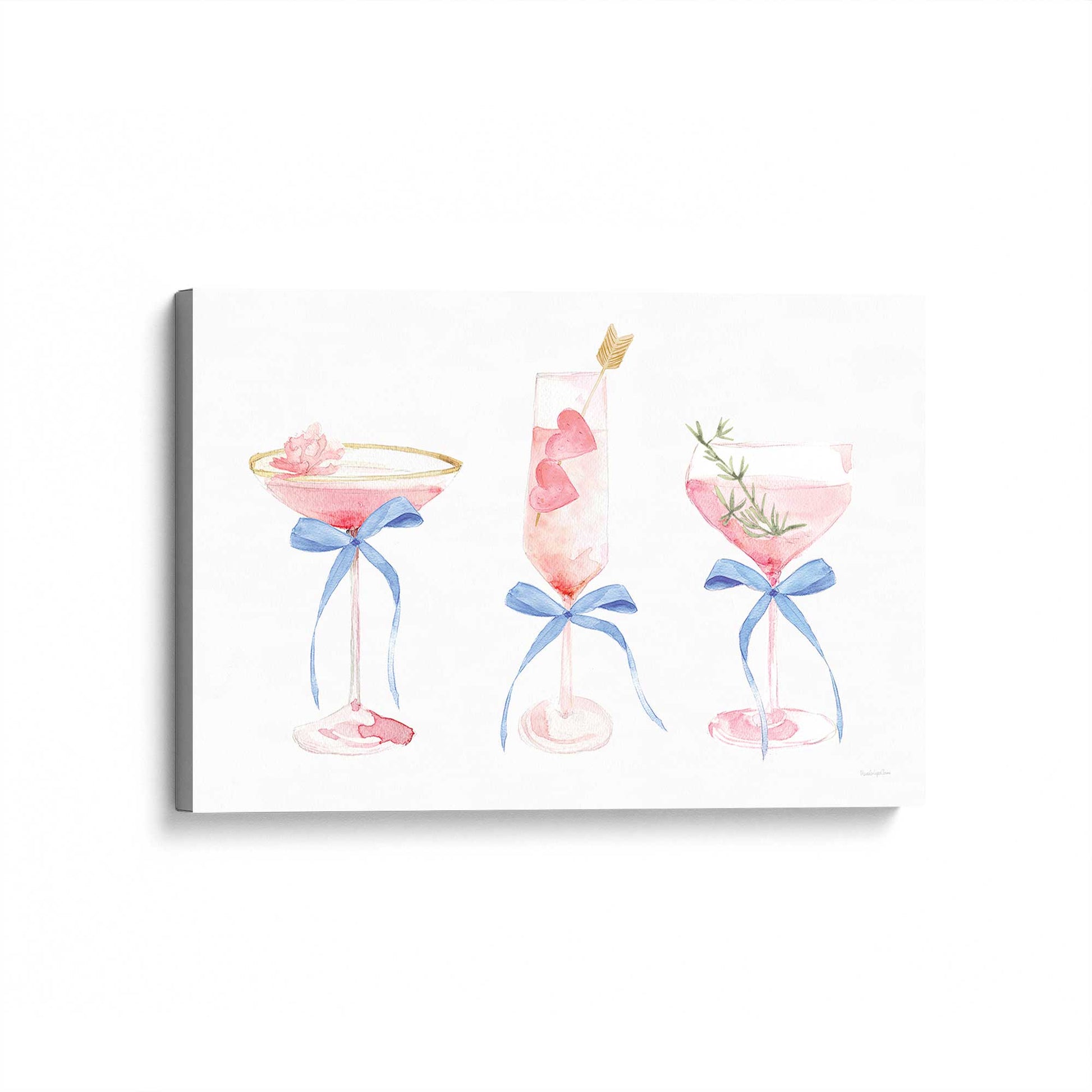 [Color:Stretched Canvas], Picture of art at an angle