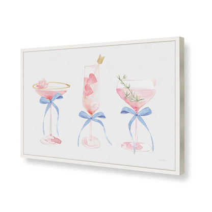 [Color:Opaque White], Picture of art in a Opaque White frame of the corner