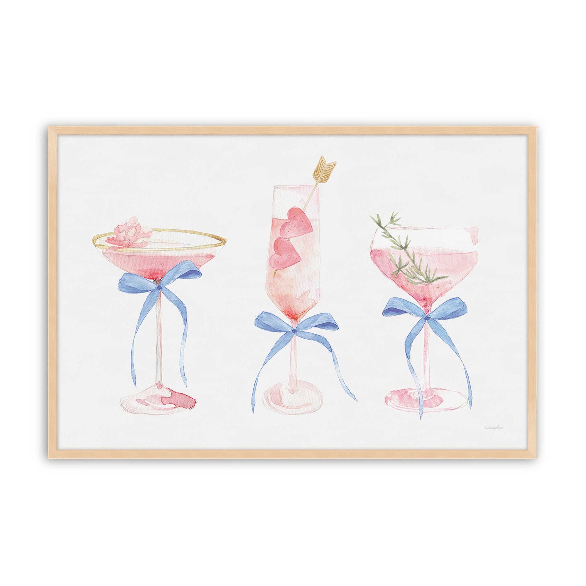 [Color:Raw Maple], Picture of art in a Raw Maple frame