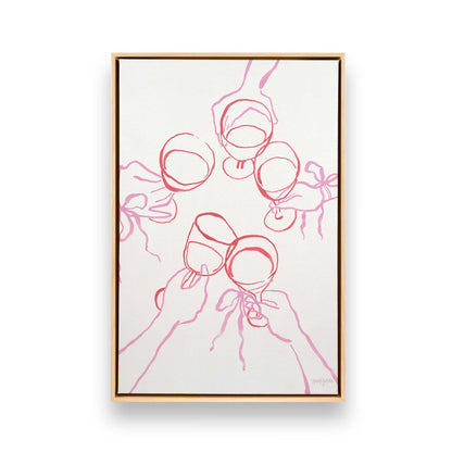 [Color:American Maple], Picture of art in a American Maple frame