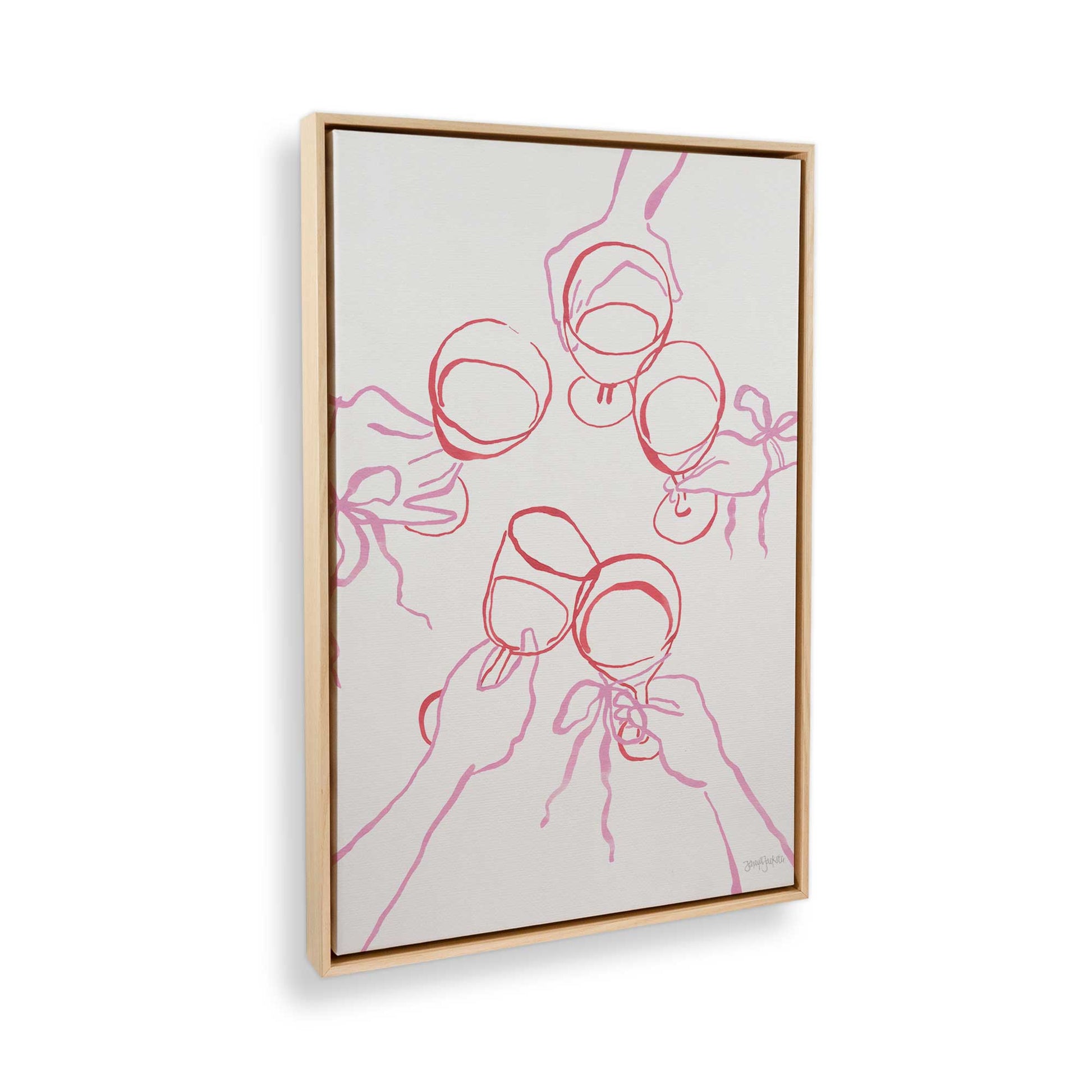 [Color:American Maple], Picture of the corner of the art