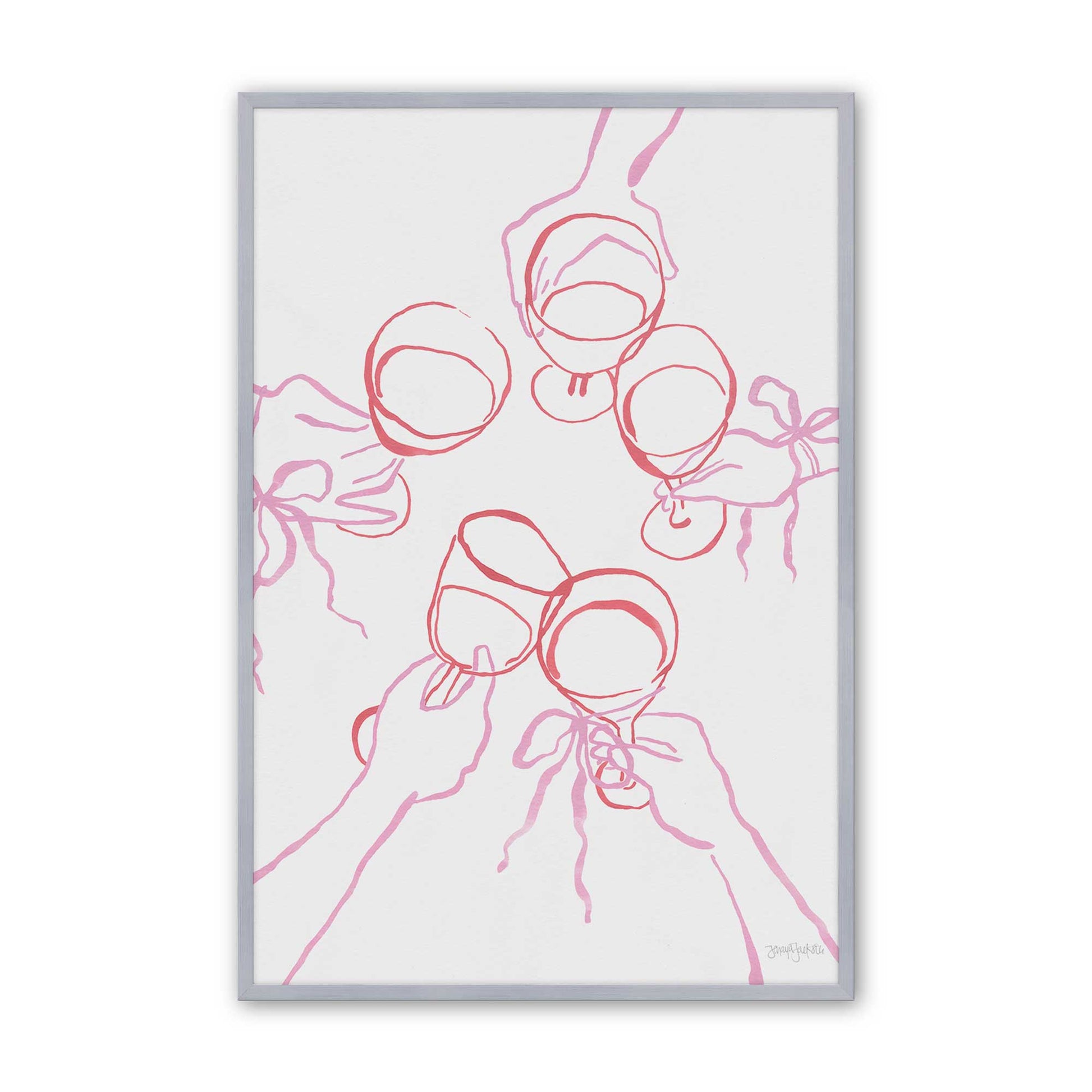 [Color:Polished Chrome], Picture of art in a Polished Chrome frame