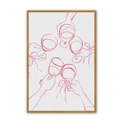 [Color:Polished Gold], Picture of art in a Polished Gold frame