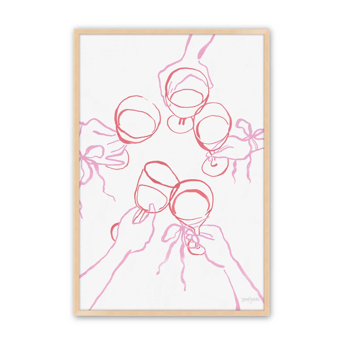 [Color:Raw Maple], Picture of art in a Raw Maple frame