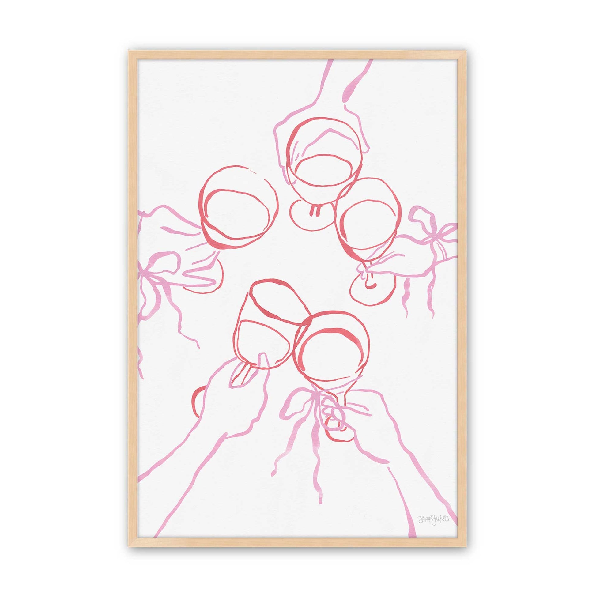 [Color:Raw Maple], Picture of art in a Raw Maple frame